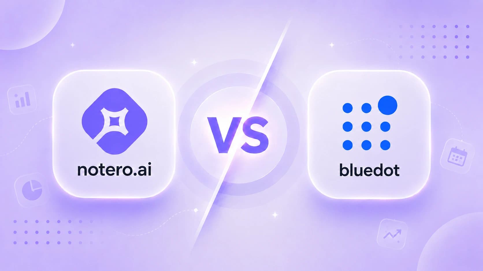 Банер порівняння Notero vs Bluedot