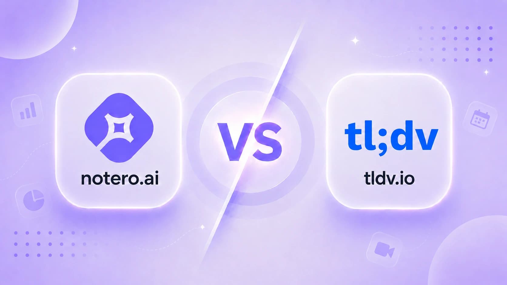 Банер порівняння Notero vs tl;dv